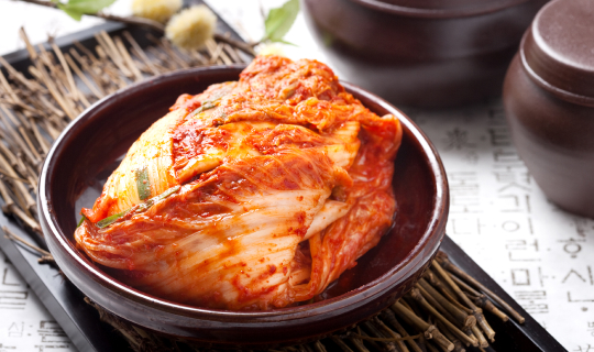 Acompanhamento coreano, kimchi
